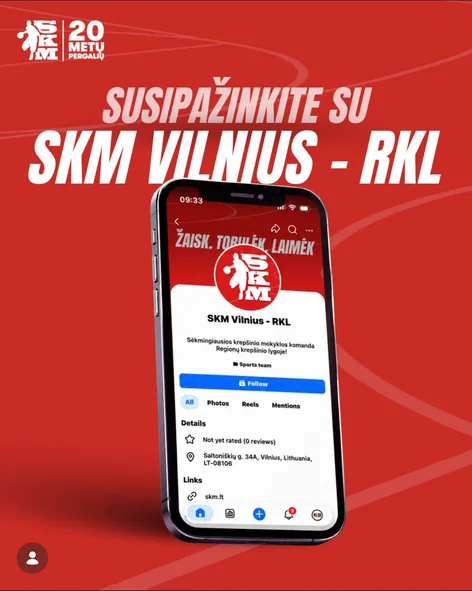 Post: Susipažinkite su SKM Vilnius - RKL
